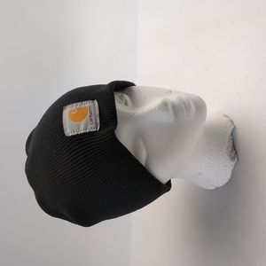 Carhartt Black Knitted Beanie Hat